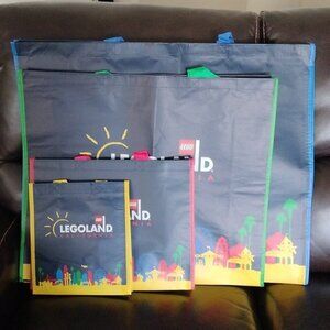 Legoland California Gift Bags, Set of 4:  Small, Medium, Large & Extra Large